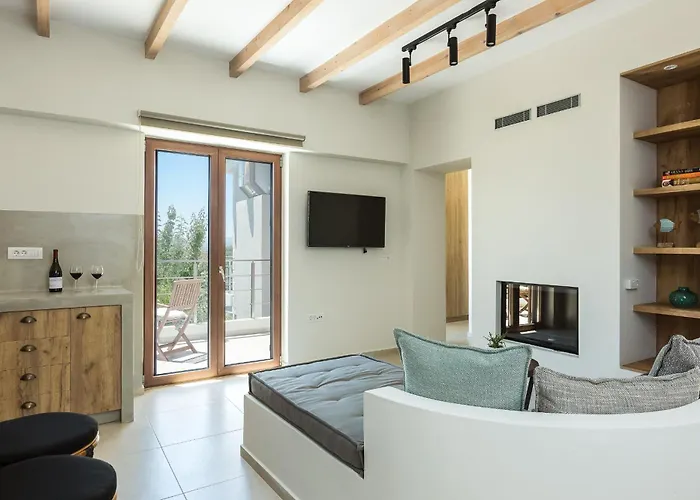 Upper View Villa, With Private Pool Villa Chania (Crete)