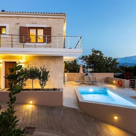Upper View Villa, With Private Pool * Chania (Crete)