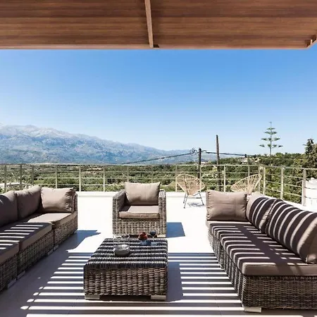 Upper View Villa, With Private Pool Chania (Crete)