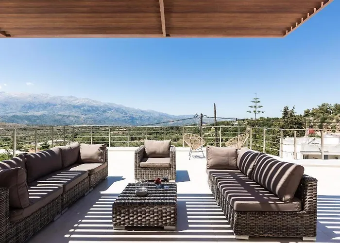 Upper View Villa, With Private Pool Chania (Crete)